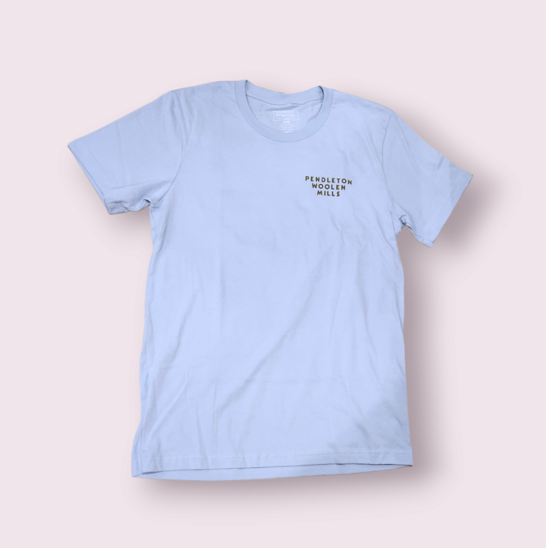 T-Shirt | Wyeth Trail Graphic, Size, Color: Medium, Light Blue/Multi