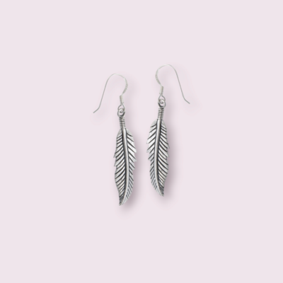 Medium Feather Earring