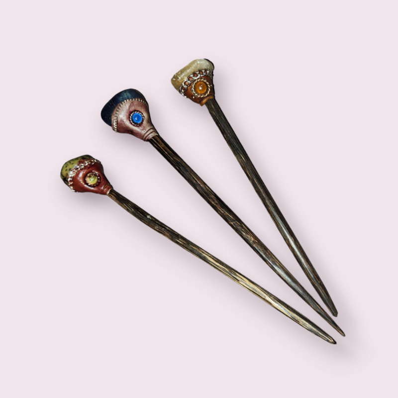 Wooden Hair Sticks