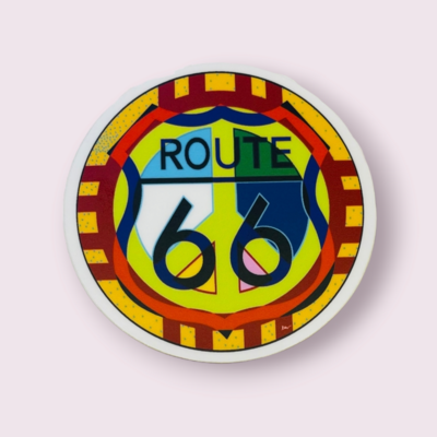 Circle 66 Sticker