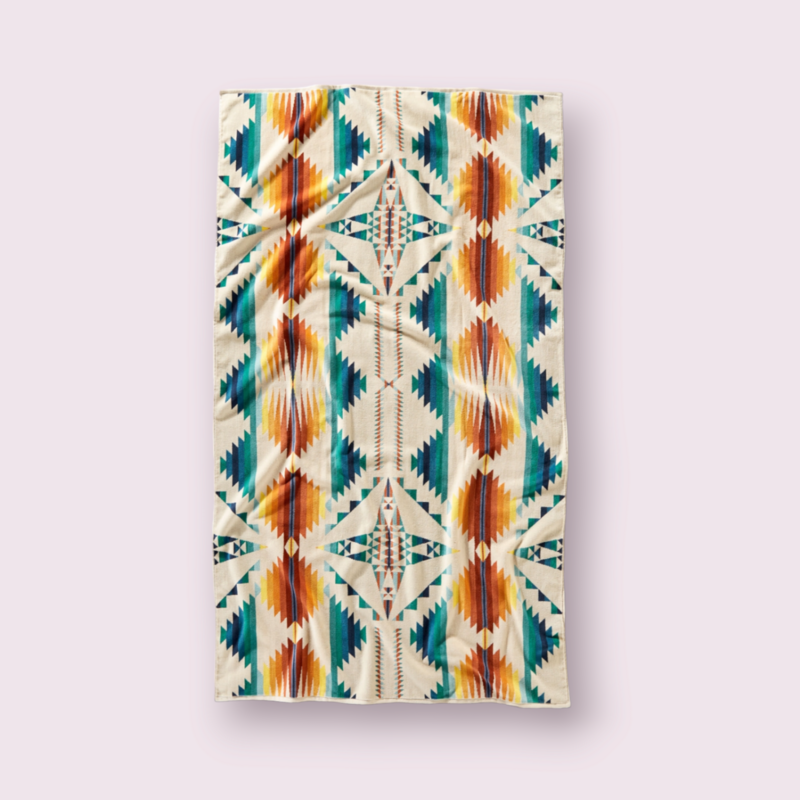 Oversized Jacquard Towel