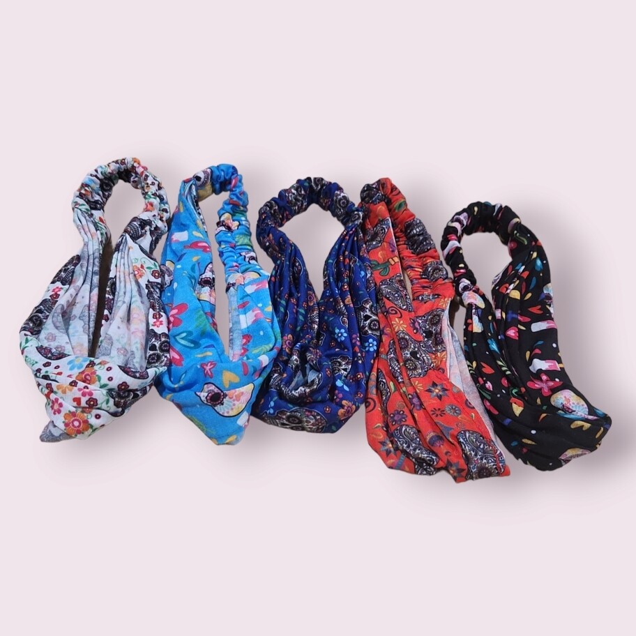 Skull Pattern Headbands