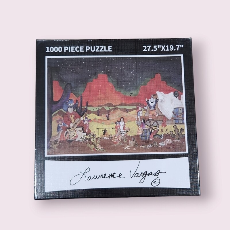 Cowboy Storyteller 1000pc Puzzle | Lawrence Vargas