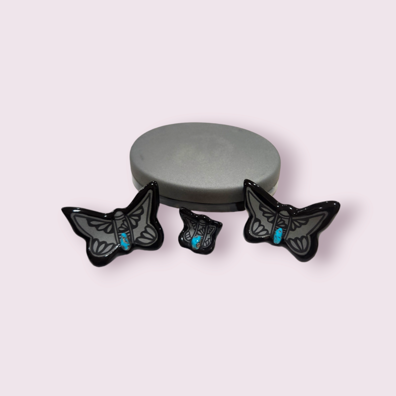 Mini Butterfly Set with Pedestal | Lawrence Vargas
