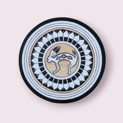 Round Wooden Plaque