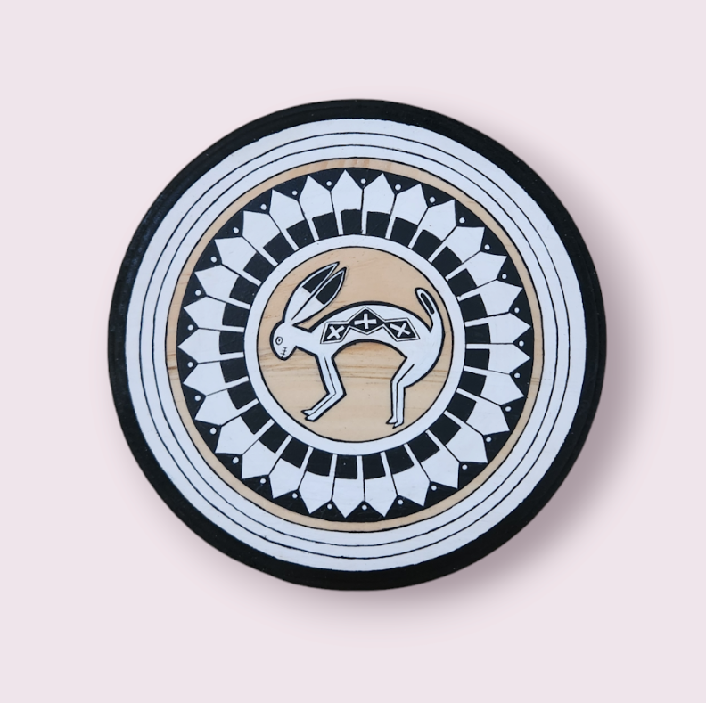 Round Wooden Plaque