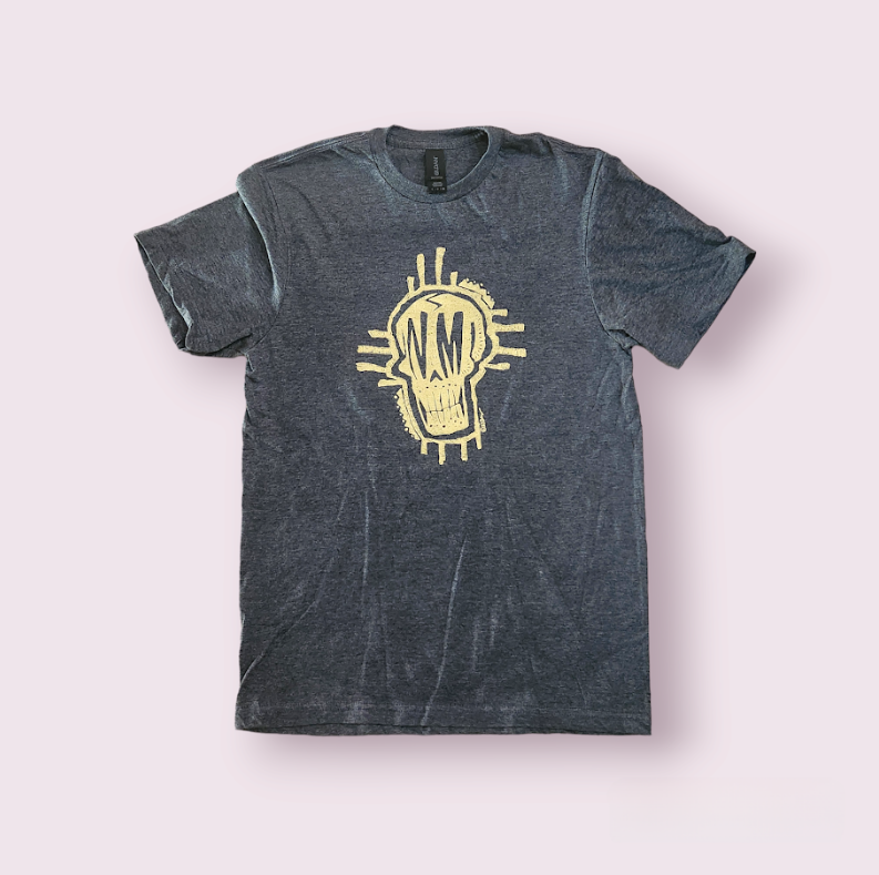 NM Skull on Heather Gray T-Shirt