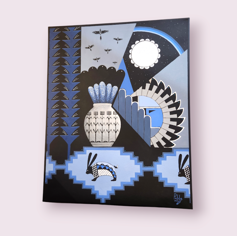 Twilight in the Blue Corn | Pablo Painting