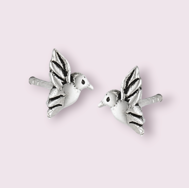 Hummingbird Stud Earring