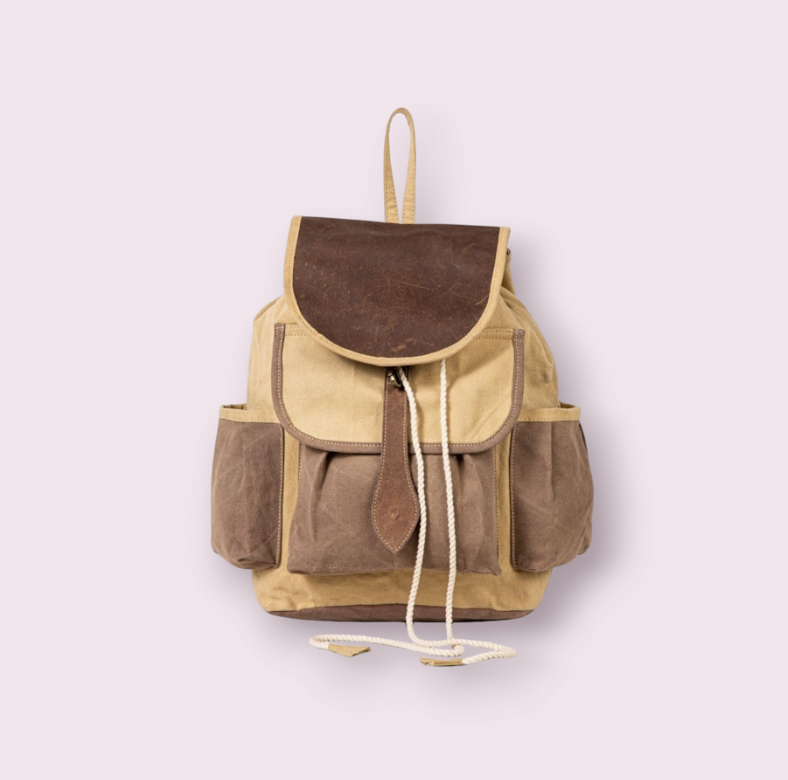 Chesternut Journey Canvas Backpack Bag