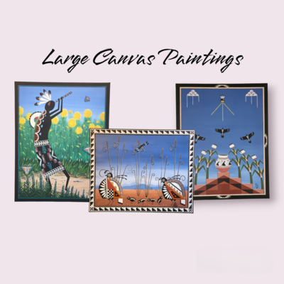 Large Canvas Paintings