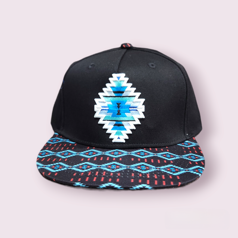 Southwest Embroidered &quot;Diamond Fire&quot; Snapback Hats