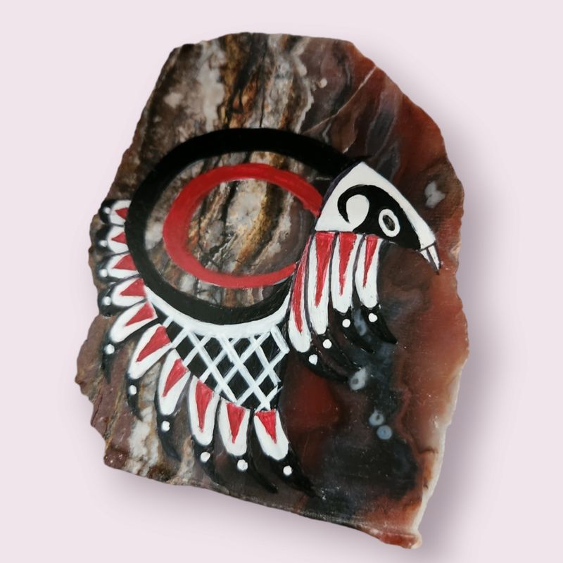 Hand Painted Geode by Pablo