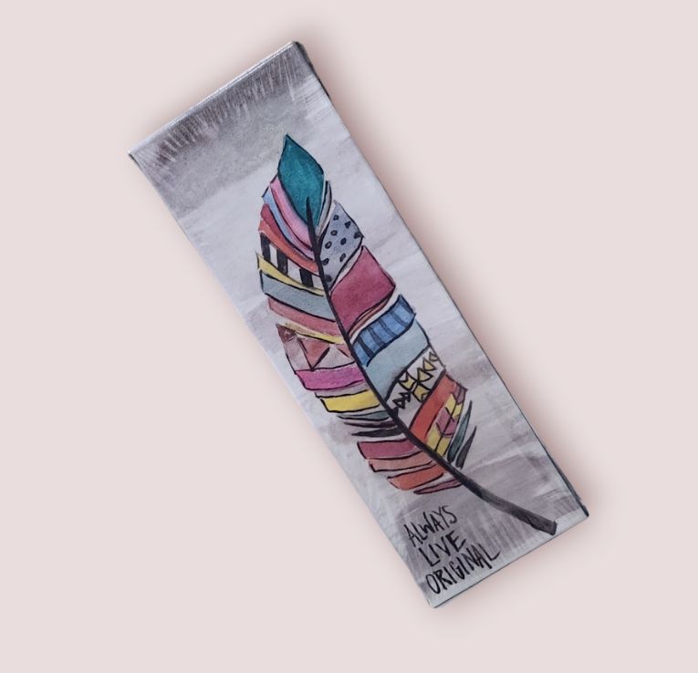 Always Live Original Painting on Canvas