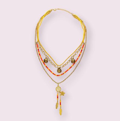 My Sunrise Multistrand Necklace