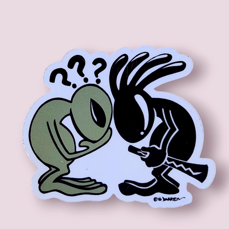 Alien Koko Sticker