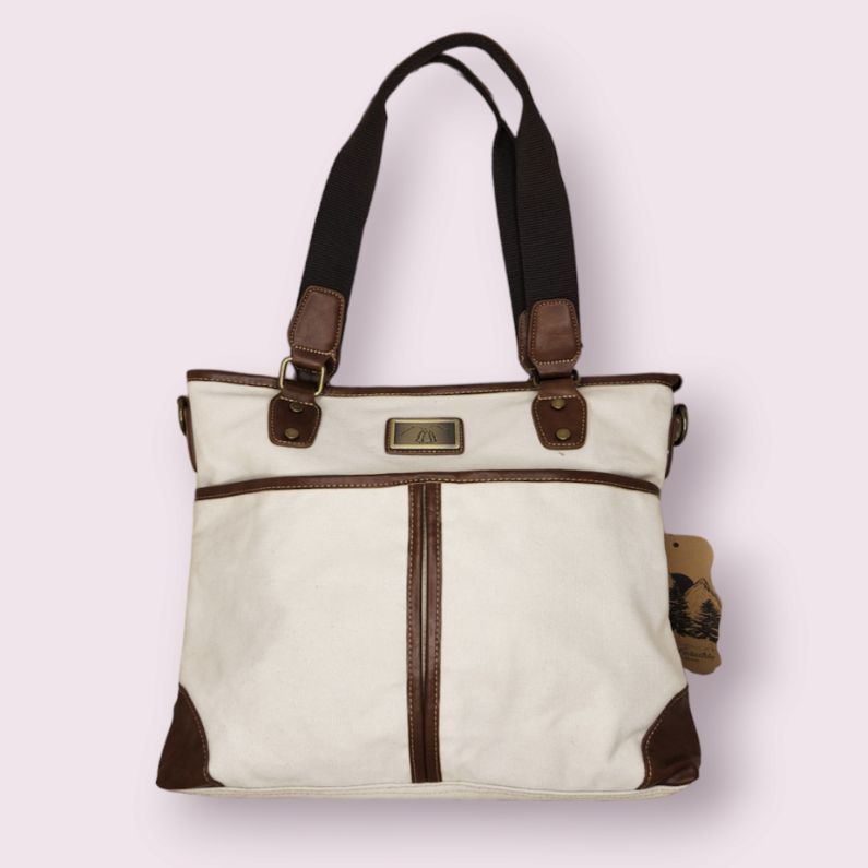 Tan Canvas Bag 16"