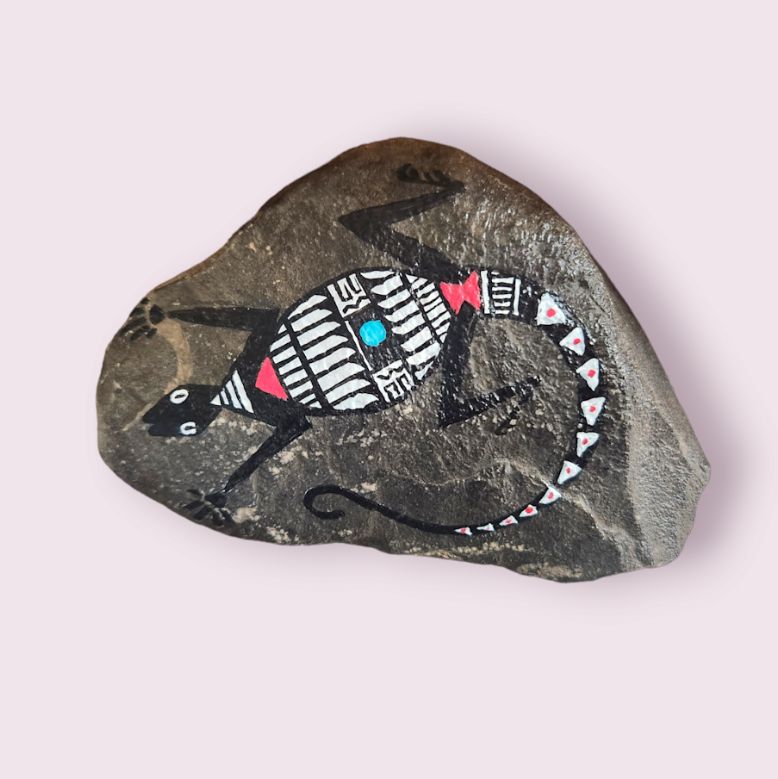 Lizard | Pablo Hand Painted Rock