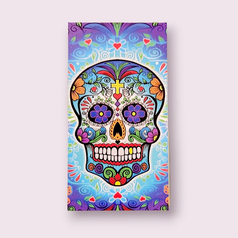 Oversized Beach Towel (Glow Skull)