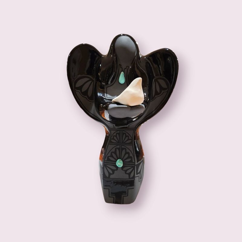 Large Angel with Dove | Lawrence Vargas