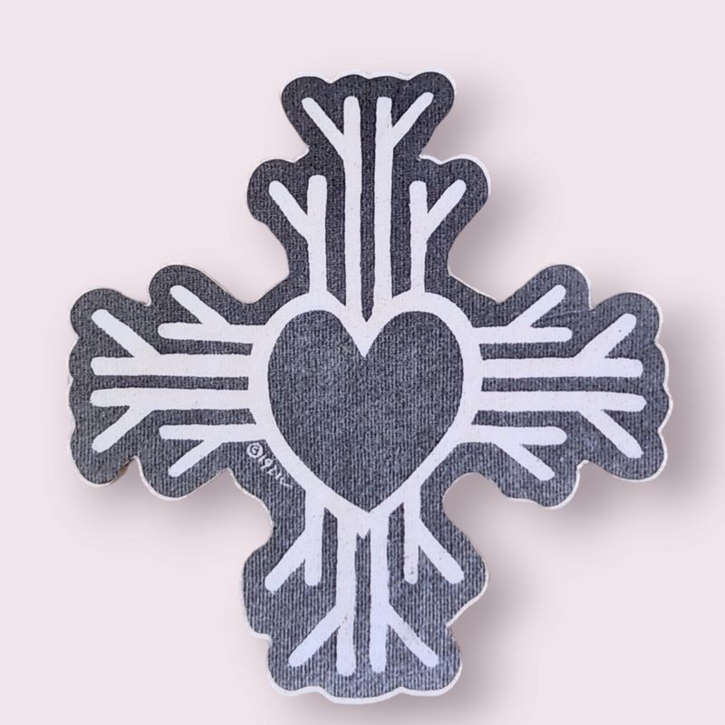 Zia Heart Sticker