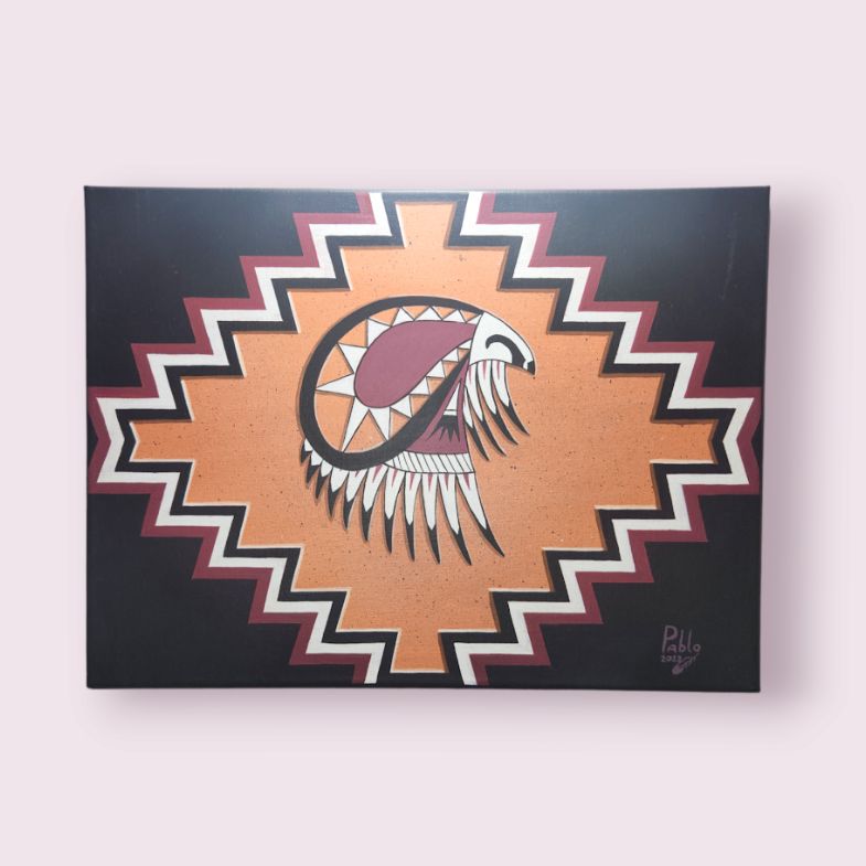 Paul Vesey - Hawk Painting