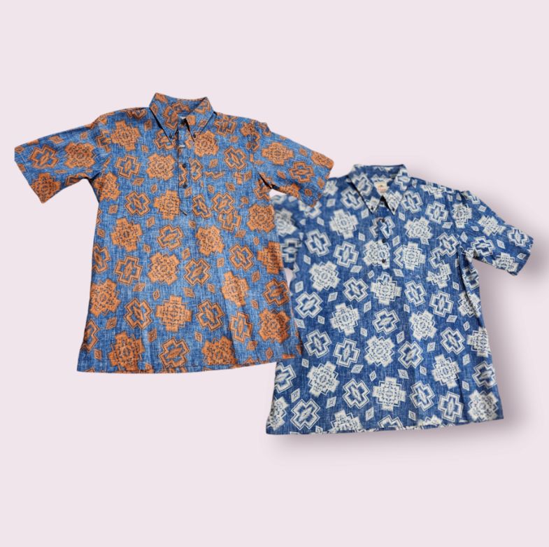 Shirt | Short Sleeve Printed Pop Over
