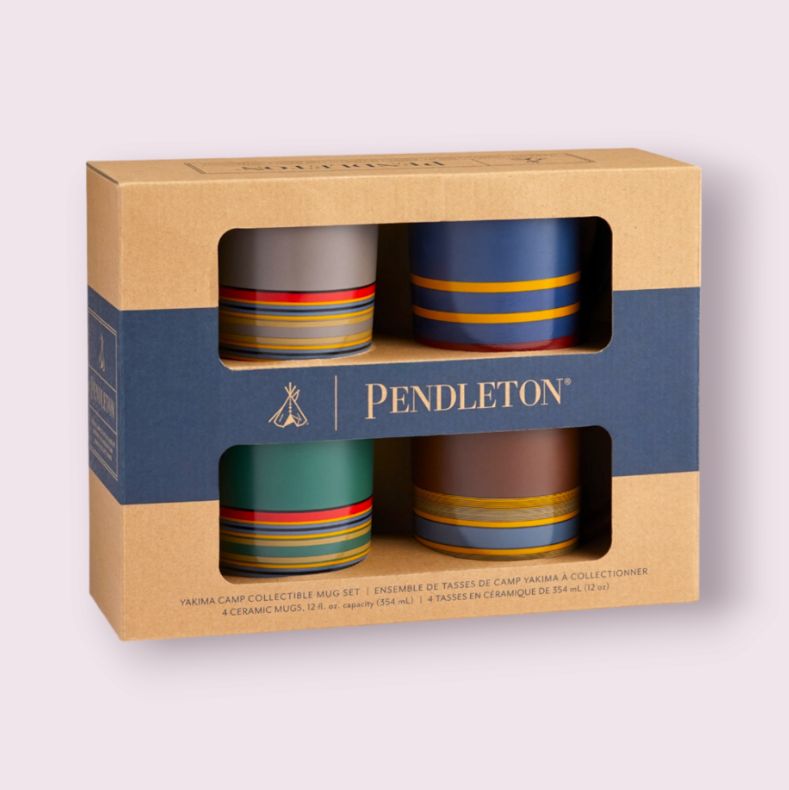 Collectible Ceramic Mug Set of 4