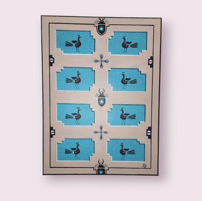 Paul Vesey - Rainbird &amp; Beetle Painting