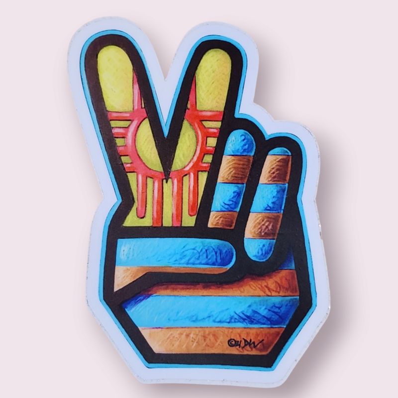 NM Peace Sticker