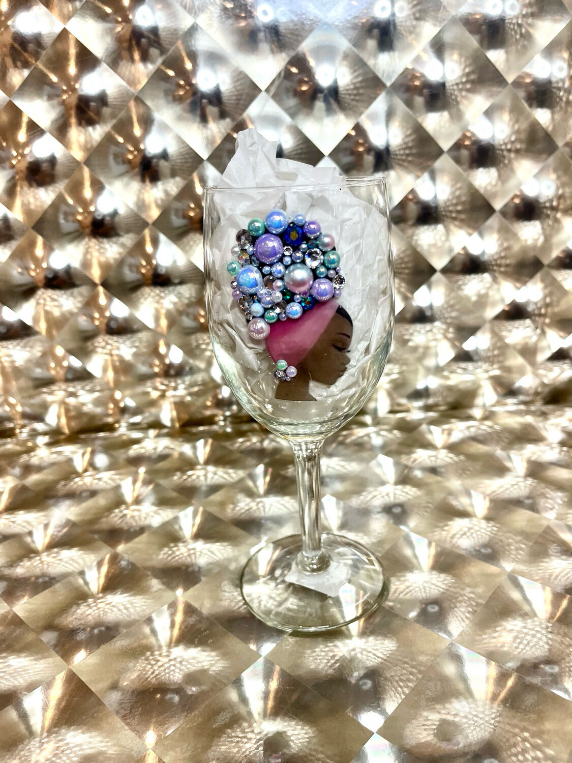 Queen Wine Glass