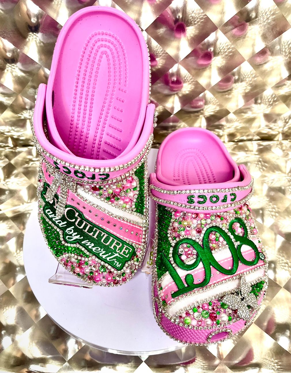 Pretty in Pink croc