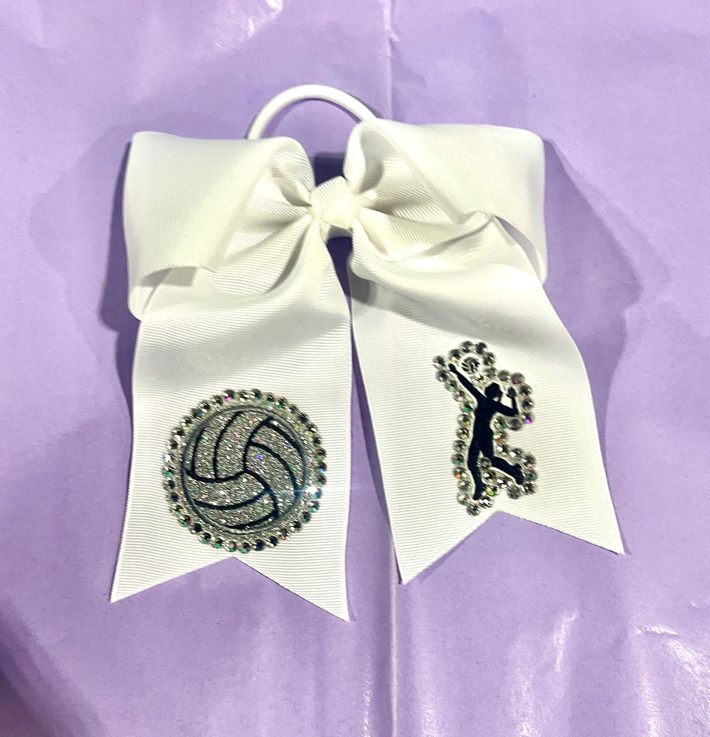 Volleyball hair bows
