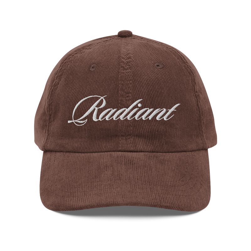 Radiant - Vintage corduroy cap