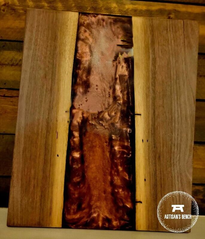 Walnut w/ Copper Epoxy