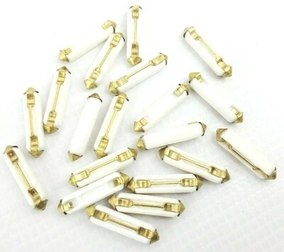 Ceramic torpedo fuses (10 Pack) 25a 16a 8a