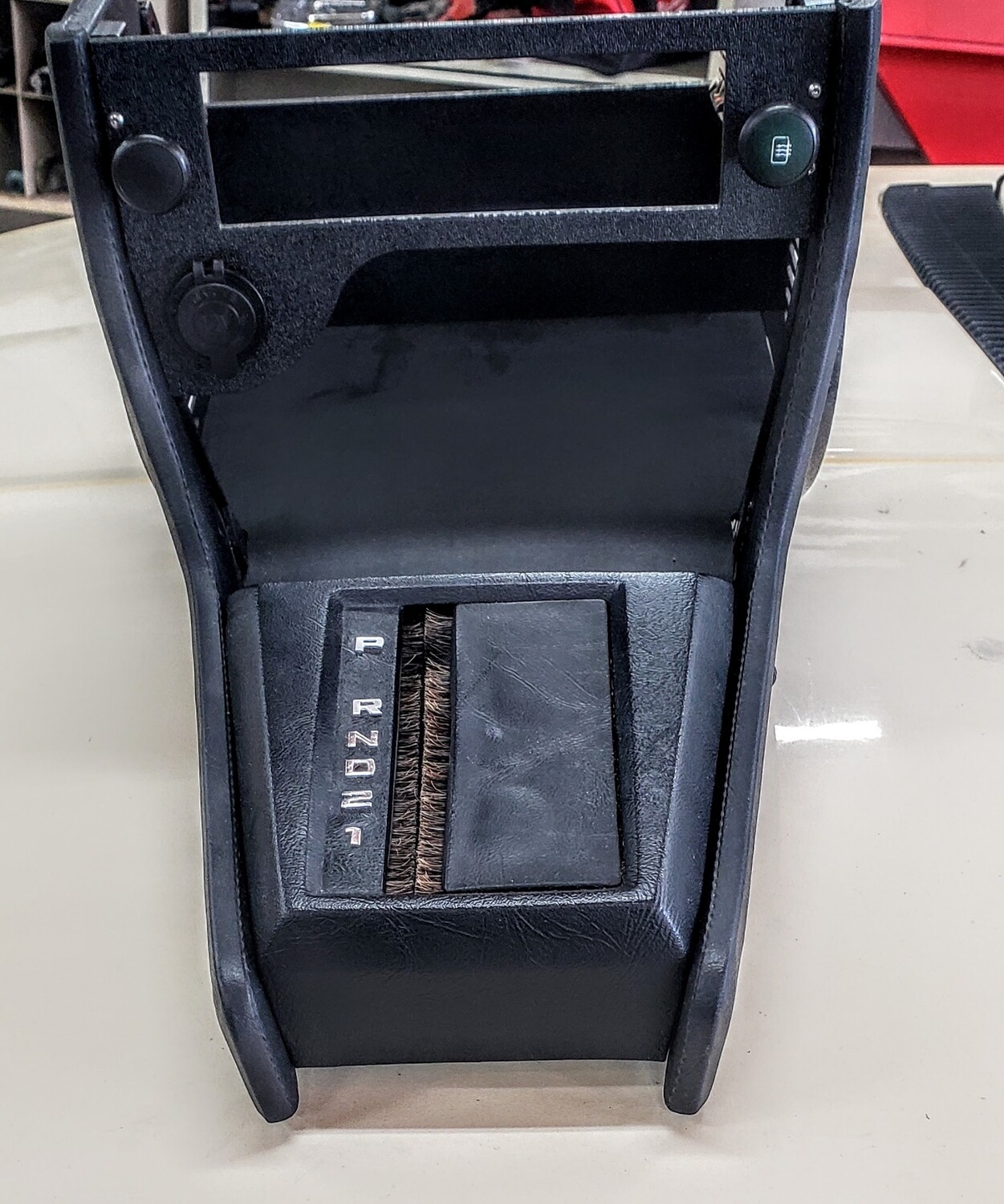 BMW E12 Center Console with Non AC Conversion and Improved Storage