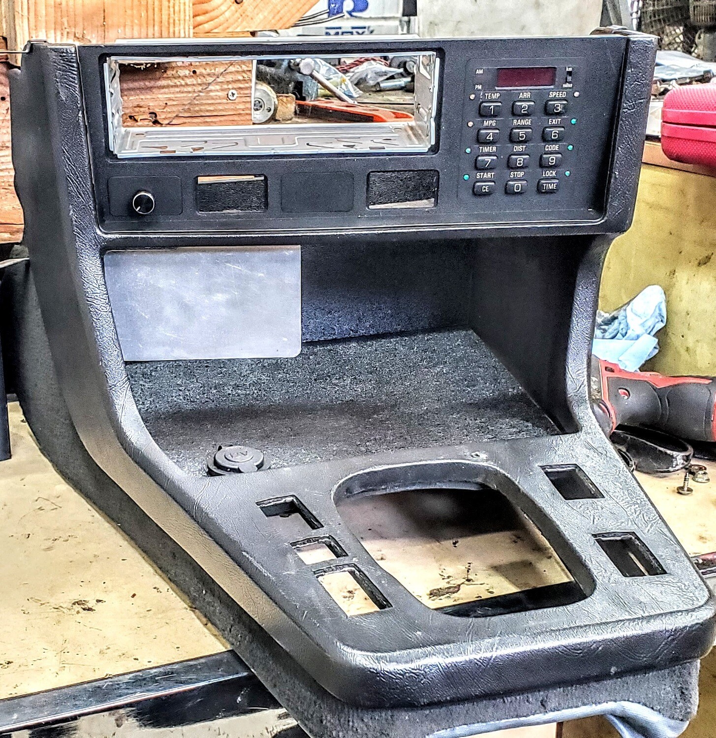 BMW E24 AC console conversion kit