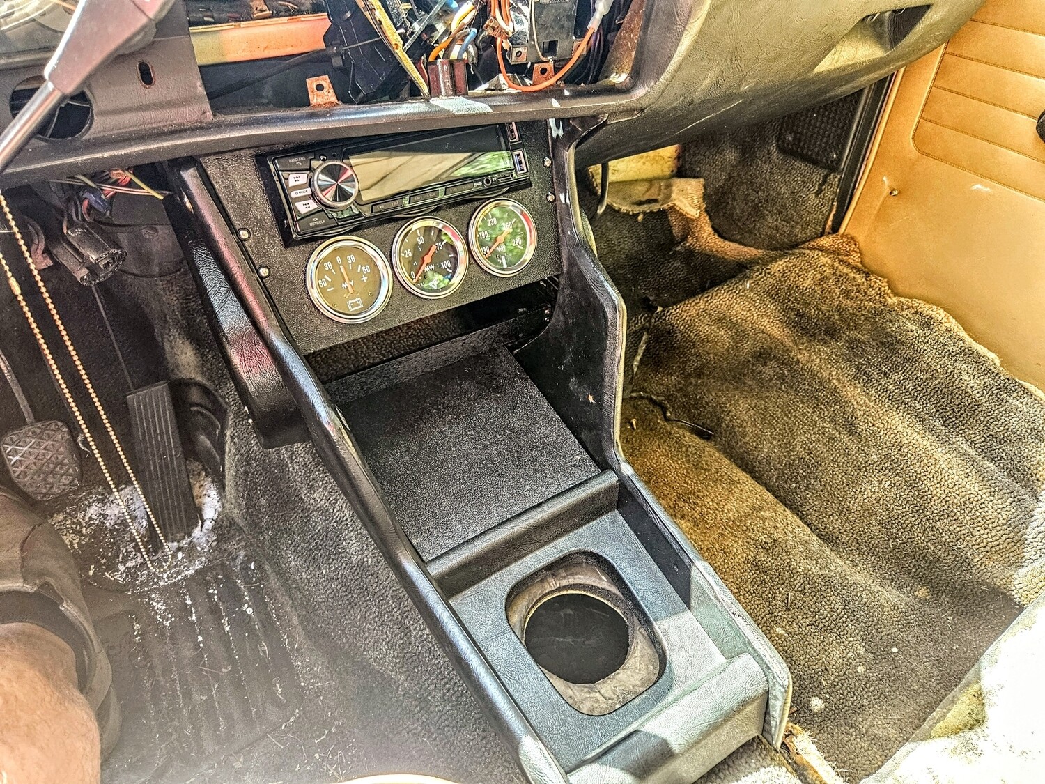 E21 NON AC console conversion