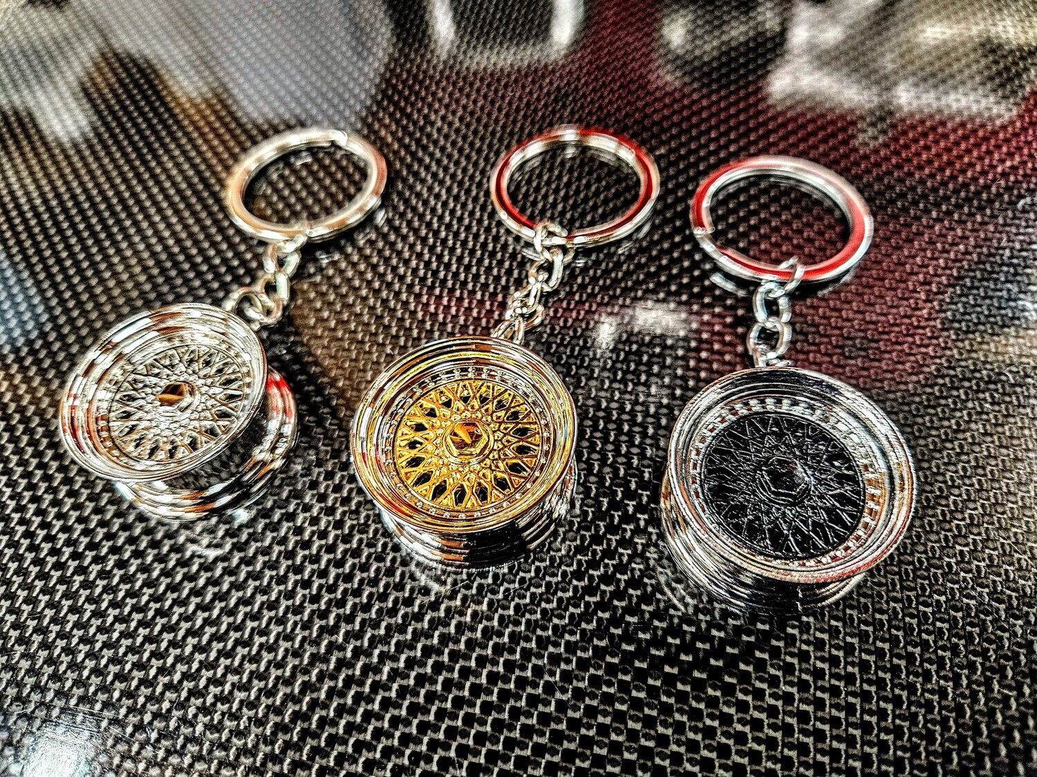 BBS RC RC style key chains