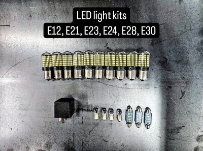 LED lights BMW E12