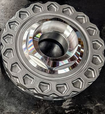 Aluminum center hexs and waffle plates