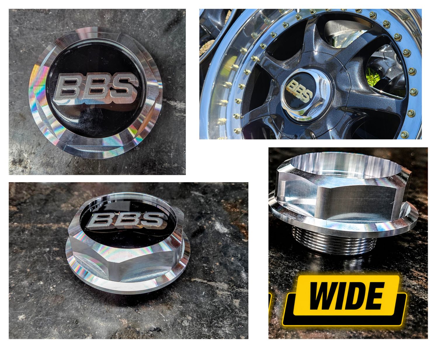 BMW BBS 6-Point Aluminum Center Hex – Style 5, 19, 17 (Conversion or Replacement)