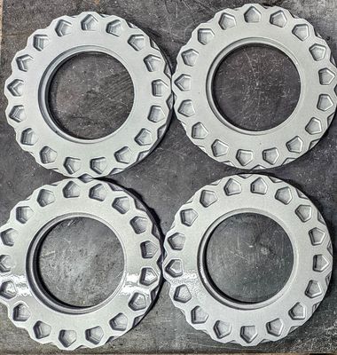 RS-Style 6061 Aluminum Center Plates/waffles – BBS RC090 / Style 5 Wheels