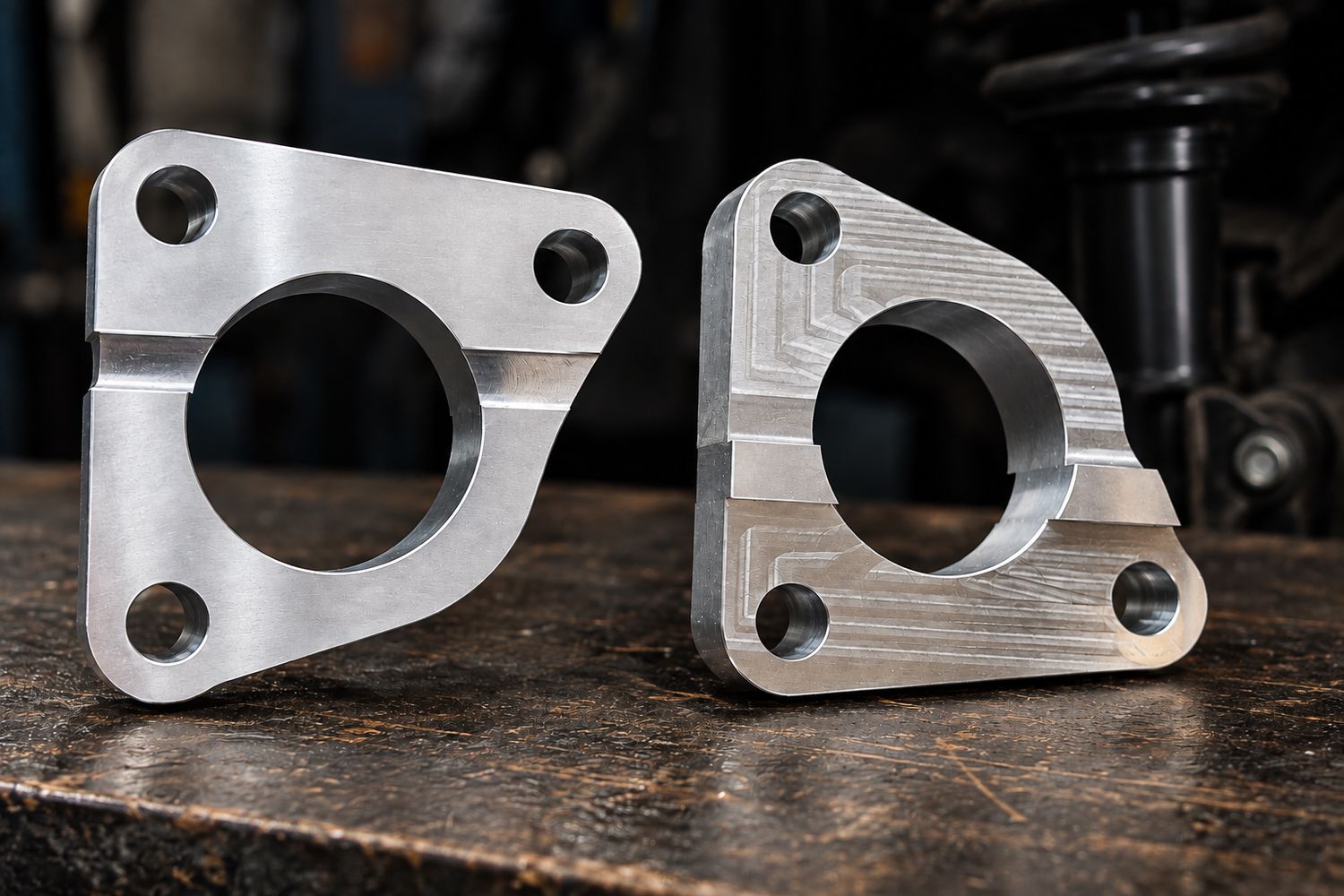 E24/E28 strut spacer - Roll center adjuster