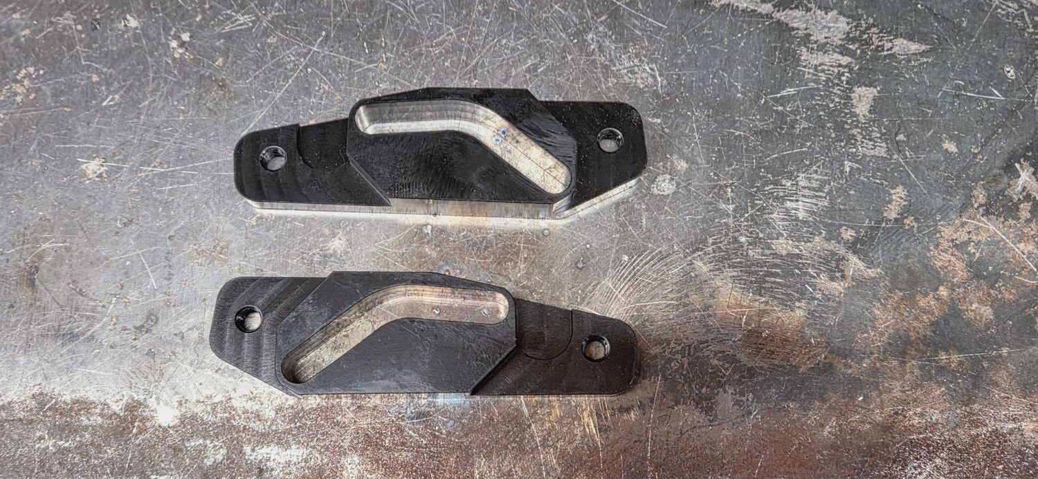 BMW Sunroof Guide Set (Left + Right) – 6061 Aluminum Upgrade 54121843429 54121843430 E21 E12 E24 E28 E23 Left Right