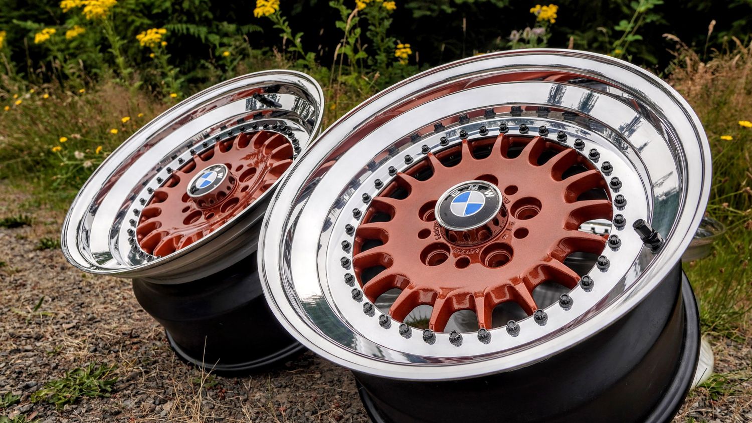 BMW 5-Lug Bottle Cap 3-Piece Wheels | Custom Width, Offset &amp; Finish | 5x120