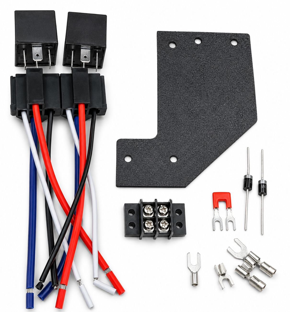 Fuel Pump &amp; ECU Relay Conversion Kit | Replaces Bosch 0 332 514 103, 0 332 514 120 &amp; 0 332 514 121 Combination Relays