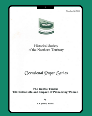The Gentle Touch:  The Social Life and Impact of Pioneering Women