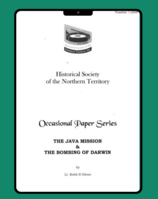 2008 The Java Mission and the Bombing of Darwin